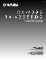 Yamaha RX-V395RDS Manual de utilizare