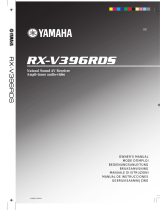 Yamaha RX-396RDS/396 Manual de utilizare