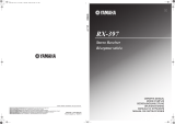 Yamaha RX-397 Manualul proprietarului