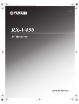 Yamaha RX-V450 Manual de utilizare