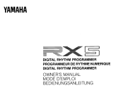 Yamaha RX-5 Manualul proprietarului