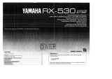 Yamaha RX-530 Manualul proprietarului