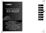 Yamaha RX-A1020 Manualul proprietarului