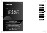 Yamaha RX-A2020 Manualul proprietarului