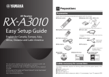 Yamaha RX-A3010 Manualul proprietarului