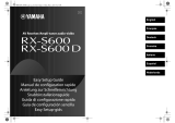 Yamaha RX-S600 Manualul proprietarului