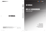 Yamaha RX-V1000RDS Manual de utilizare