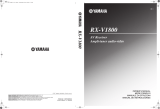Yamaha RX-V1800 Manualul proprietarului