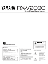 Yamaha RX-V2090 Manual de utilizare