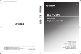 Yamaha RX-V2600 Manualul proprietarului