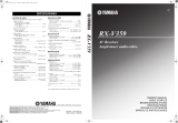 Yamaha RX-V359 Manualul proprietarului