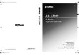 Yamaha RX-V3900 Manualul proprietarului