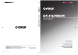Yamaha RX-V420RDS Manual de utilizare