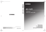 Yamaha RX-V459 Manualul proprietarului