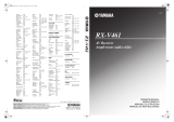 Yamaha RX-V461 Manualul proprietarului