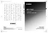 Yamaha RX-V463 Manualul proprietarului