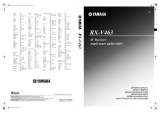 Yamaha RX-V463 Manualul proprietarului