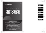Yamaha RX-V475 Manualul proprietarului