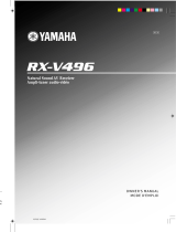 Yamaha RX-V496 Manual de utilizare
