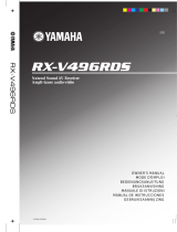 Yamaha RX-V496RDS Manual de utilizare