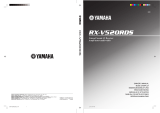 Yamaha RX-V520RDS Manual de utilizare