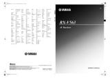 Yamaha RX-V563 Manual de utilizare