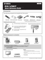 Yamaha RX-V567 Manualul proprietarului