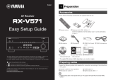 Yamaha RX-V571 Manualul proprietarului