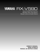 Yamaha RX-V590 - AV Receiver - Dark Manual de utilizare