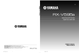 Yamaha RX-V595a Manualul proprietarului