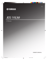 Yamaha RX-V630 Manual de utilizare