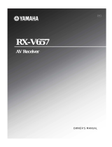 Yamaha RX-V657 Manualul proprietarului