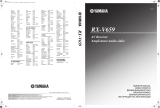 Yamaha RX-V659 Manualul proprietarului
