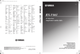 Yamaha RX-V661 Manualul proprietarului