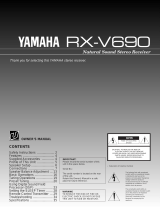 Yamaha RX-V690 Manual de utilizare