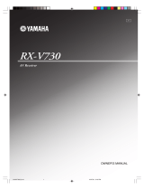 Yamaha RX-V730 Manual de utilizare