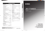 Yamaha RX-V740RDS Manualul proprietarului