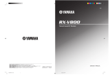 Yamaha RX-V800 Manual de utilizare