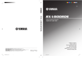Yamaha RX-V800RDS Manual de utilizare