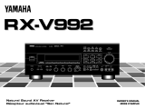 Yamaha RX-V992 Manualul proprietarului