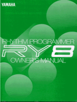 Yamaha RY8 Manual de utilizare