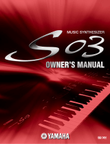 Yamaha S03 Manualul proprietarului
