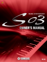 Yamaha S03SL Manualul proprietarului