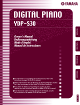 Yamaha YDP-S30 Manualul proprietarului