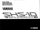 Yamaha SHS-10 Manualul proprietarului