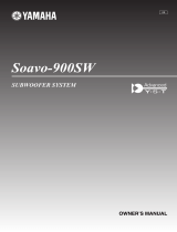 Yamaha Soavo-900SW Manual de utilizare