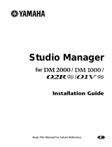 Yamaha Studio Manager Ghid de instalare