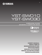 Yamaha YST-SW010 Manualul proprietarului