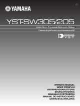 Yamaha YST-SW305 Manualul proprietarului
