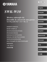 Yamaha SWK-W10 Manualul proprietarului